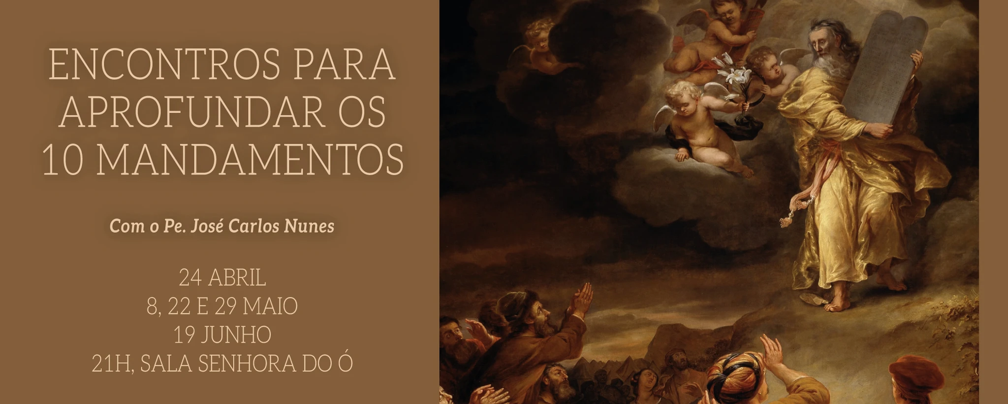 Encontros para aprofundar os 10 Mandamentos