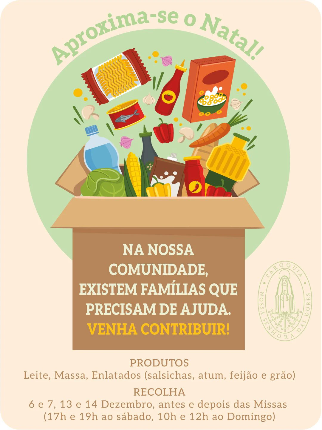 Recolha de Alimentos de Natal 2025