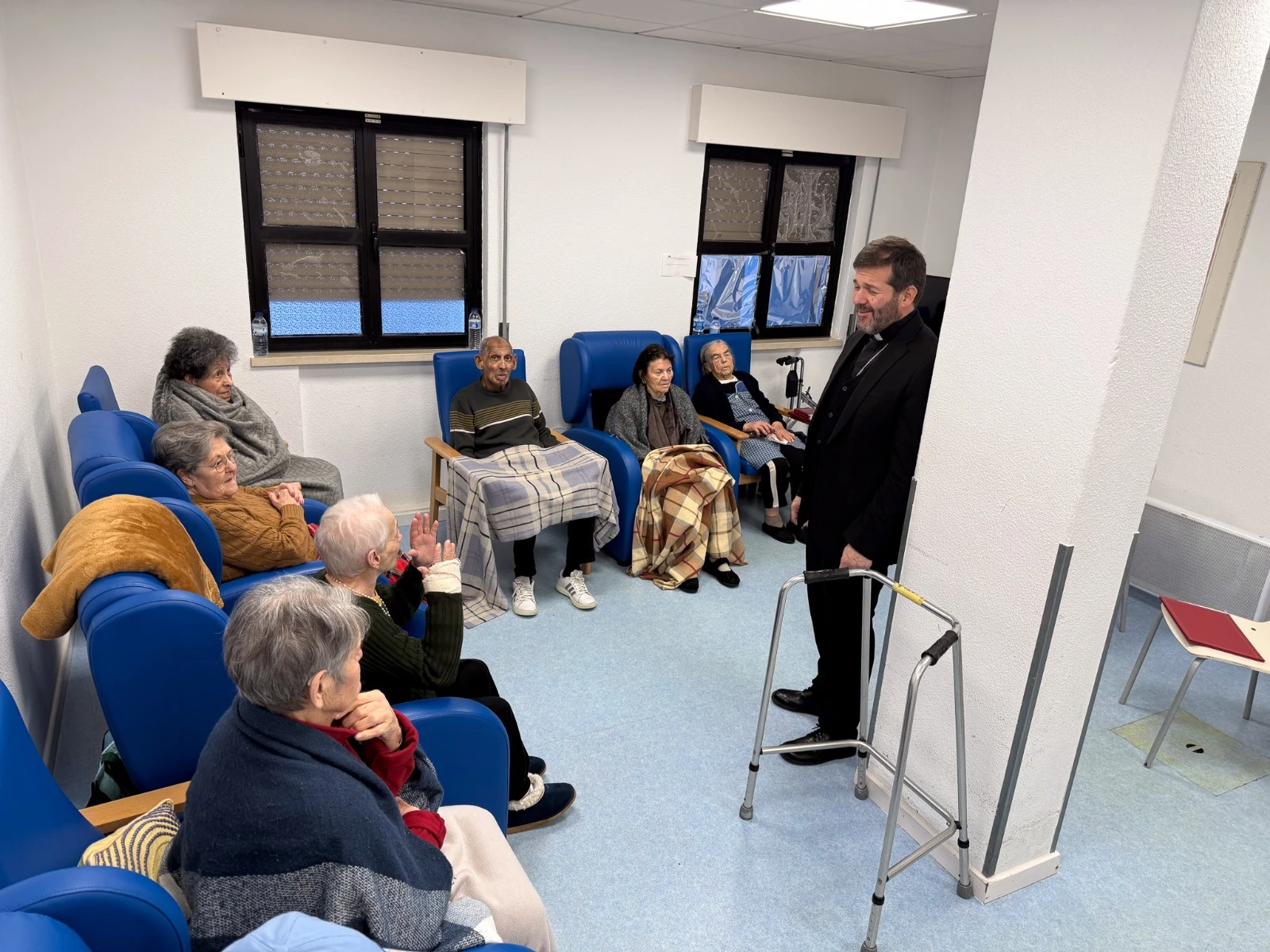 Visita à Unidade Residencial da Pedreira Italiana