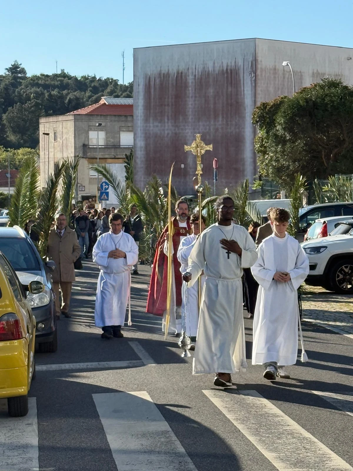 Procissão no Domingo de Ramos