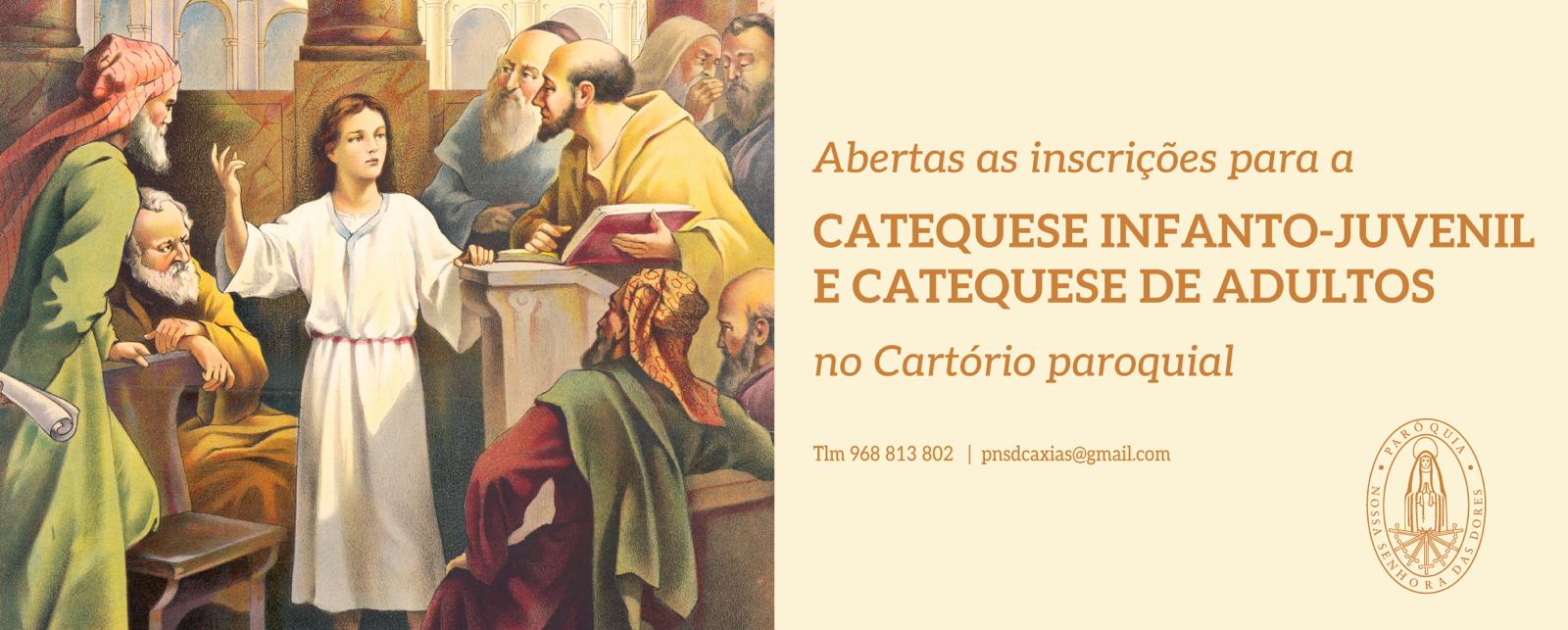 Banner - Catequese 2026