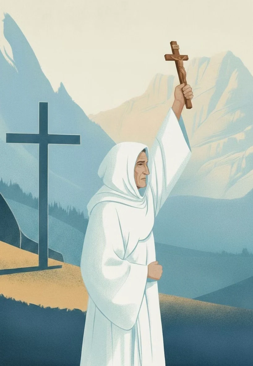 Ilustração de São Bruno